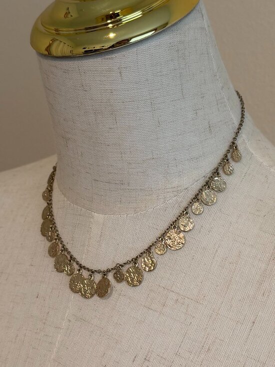 Banana Republic Jewelry - Banana Republic Gold Tone Choker Necklace - 15 Inch - Like New